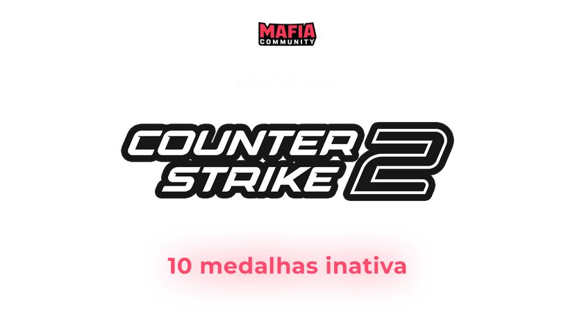 Conta NFA com 10 Medalhas Inativa